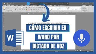 🗣️ CÓMO ESCRIBIR EN WORD POR DICTADO DE VOZ 📝 ESCRIBE EN WORD CON TU VOZ 📄 [upl. by Hickie22]