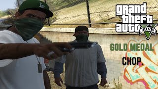 GTA V Mission Chop 6 Gold Medal Walkthrough [upl. by Narik]