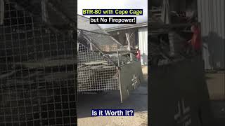 BTR80 with Cope Cage A Game Changer or a Flaw [upl. by Able29]