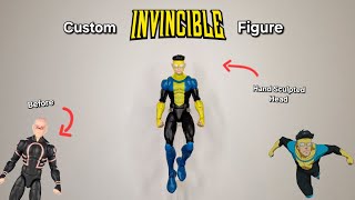 Custom Invincible Figure Using Marvel Legends Kid Omega [upl. by Oflodor352]