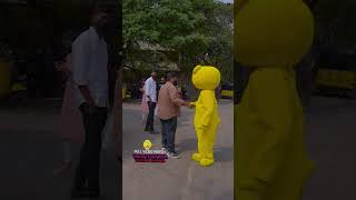 Chetta Bandi Teddy Comedy 😂Vinod Teddu Bear Prank Comedy Video teddycomedy funny [upl. by Atinuhs]