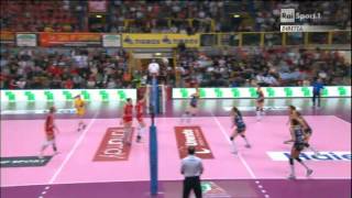 140421 SemiFinal G2 Unendo Yamamay Busto Arsizio  Imoco Volley Conegliano set5 [upl. by Symer831]