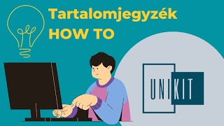 Tartalomjegyzék szerkesztése gyorsan és egyszerűen [upl. by Arenat]