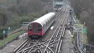 London Underground 2022Hainault amp Woodford Central Line 1992 Stock [upl. by Lateh]