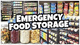 20 Foods I Keep in MY SECRET PREPPER PANTRY Food Storage 101 [upl. by Narih]