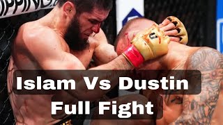 Islam Makhachev vs Dustin Poirier  full fight 302 [upl. by Zuckerman]