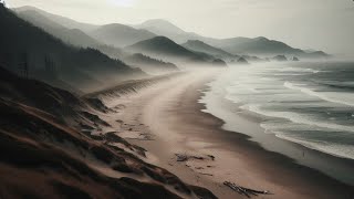 One Hour  Ambient  On a Pacific Coast Beach [upl. by Suolekcin]