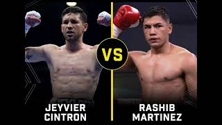 JEYVIER CINTRON VS RASHIB MARTINEZ POST FIGHT [upl. by Fachan]