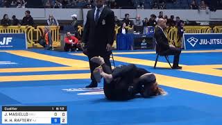 Heather Raftery VS Josephine Masiello  World NoGi Championship 2019 [upl. by Whitson]