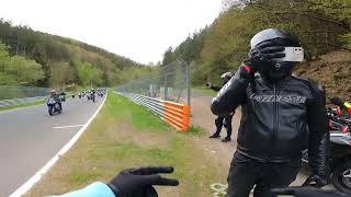 Rideout über den Nürburgring mit 45000 Leuten Anlassen 28042024 [upl. by Danette]