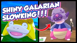 My First Marked Shiny Shiny Galarian Slowpoke 3  Shiny Galarian Slowking Evolution [upl. by Stefa]