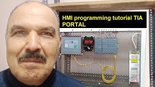 HMI programming tutorial TIA PORTAL  50 min course 1214 [upl. by Zirkle]