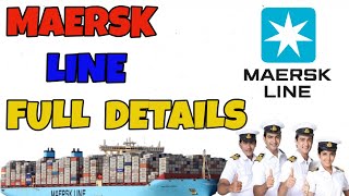 MAERSK LINE COMPANY FULL DETAILS HOW TO JOIN  SALARY amp SELECTION PROCESS [upl. by Templer257]