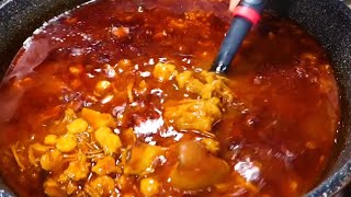 POZOLE ROJO DE PUERCO😋😋😋🇲🇽❤️🐖 [upl. by Cummins]