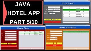 Java Project Tutorial  How To Make a Hotel Management System Project In Java NetBeans  Part 510 [upl. by Fazeli]