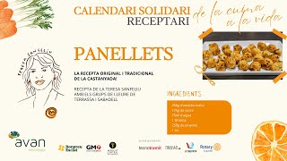 PANELLETS  TERESA SANFELIU [upl. by Noedig]