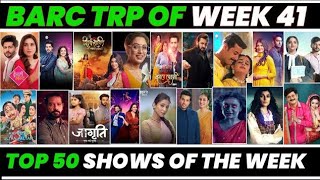 Barc trp of week 41 2024 Here are the TOP 50 shows of this week [upl. by Yehudi]