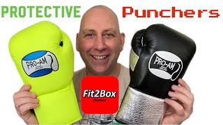 Pro Am Protective And Punchers BOXING GLOVES REVIEW [upl. by Elohcim]