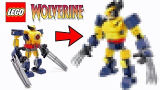 Upgrading LEGO Wolverine Mech Set Viewers Ideas Detailed Build [upl. by Dnomse38]