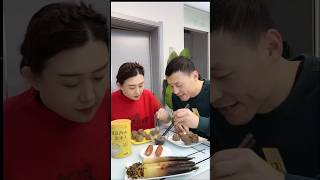 funny couple eating🍜food challenge shorts savoryswallowed coupleeatingchallenge asmr viral [upl. by Coffeng124]