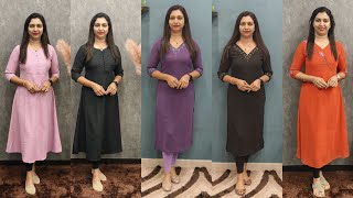 🤩Women Fashionable Kurtis 😎  GLITZINDIA FASHIONS [upl. by Annunciata]