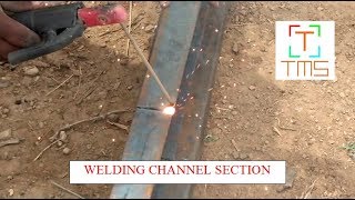 Welding Channel Section [upl. by Vlad]