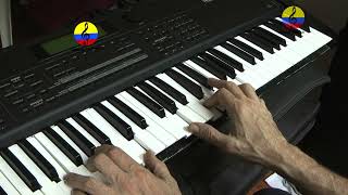 Piano Salsa montuno en modo mayor play along backing track V parte Bogotá 2024 [upl. by Mohl]