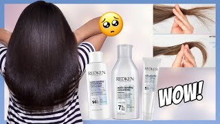 Redken ACIDIC BONDING CONCENTRATE  Testei a linha para RECUPERAÇÃO da Redken [upl. by Nezam255]