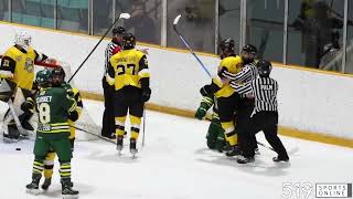 GOJHL  Elmira Sugar Kings vs KitchenerWaterloo Siskins [upl. by Einor]