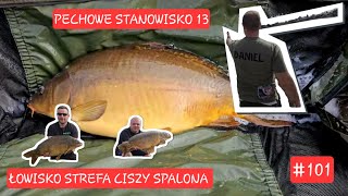 ĹOWISKO STREFA CISZY SPALONA KRĂ“TKA RELACJA Z ZAWODĂ“W KARPIOWYCH KARP BOSS 2024 101 [upl. by Pump]