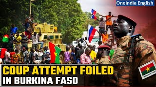 Coup amp Africa Another Plot Burkina Faso Foils Coup Attempt Thwarts Destabilisation Plot Oneindia [upl. by Southard318]