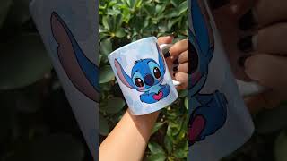 Caneca personalizada diy canecaspersonalizadas canecas stitch [upl. by Shamus]