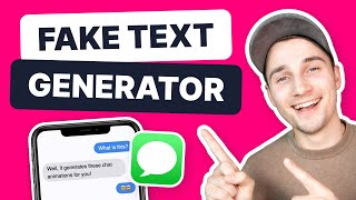 How to Generate Fake Text Messages  Texting Story Maker [upl. by Rus951]