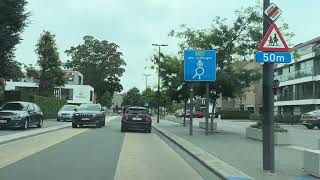 Leaving Waregem Belgium  Scenic Drive After a Photoshoot POV Dashcam driving [upl. by Leelaj]