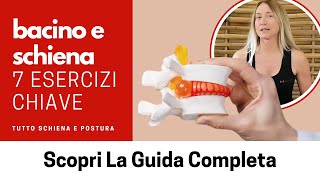 Guida Completa ai Movimenti del Bacino 7 Esercizi per una Schiena Sana [upl. by Desireah]