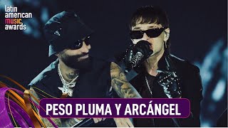 Peso Pluma y Arcángel con Peso Completo  Latin American Music Awards 2024 [upl. by Ring]