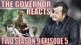 The Walking Dead 9x05 Reaction  quotWhat Comes Afterquot  The Governor Reacts [upl. by Schwarz]