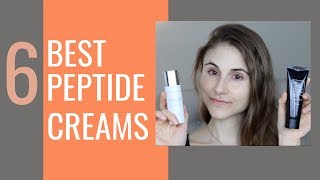 MY TOP 6 PEPTIDE CREAMS DRUGSTORE amp HIGH END DR DRAY [upl. by Yenwat]