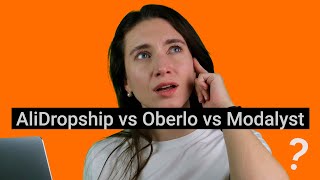 Compare Dropshipping Solutions  AliDropship Oberlo and Modalyst for Wix [upl. by Bruning]