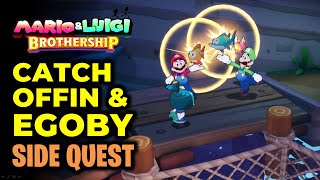 Catch Offin amp Egoby  Leydens Piscine PR Plans Side Quest  Mario amp Luigi Brothership [upl. by Ira]