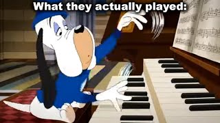 Pianos are Never Animated Correctly Tom and Jerry Droopy [upl. by Mailliw]