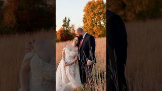 He Couldnt Believe His Eyes 😍 Stunning Fall Wedding 🍂💍 wedding [upl. by Diamante]