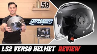 LS2 Verso Helmet Review at SpeedAddictscom [upl. by Nire]