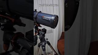 Yeni teleskopum celestron astromaster 130eq Mediusrm7qs [upl. by Leahcam]