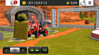 Delivered Straw With New Technology In Fs 18  Fs18 Gameplay  Farming Simulator 18 Timelapse fs18 [upl. by Cedell965]