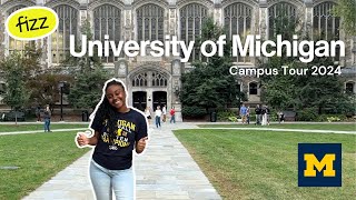 University of Michigan Campus Tour 2024 UMICH [upl. by Huberto]