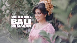 Hanya Highlight Wedding Bali Rumahan Biasa [upl. by Enyawad300]