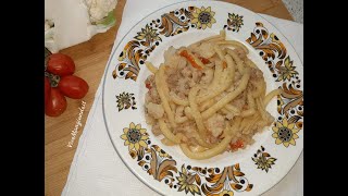 Pasta con salsiccia e cavolfiore alla siciliana [upl. by Yousuf828]