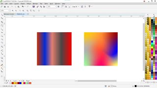 Membuat Gradasi Warna di Coreldraw [upl. by Meador322]