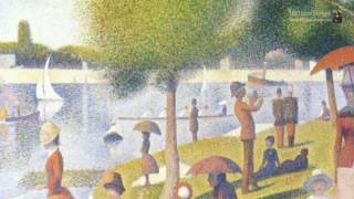 A Sunday Afternoon on the Island of La Grande Jatte By the french painter GeorgesPierre Seurat [upl. by Schargel774]